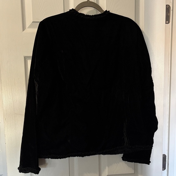 MOTTO Black Velvet Blazer NWT - Picture 10 of 10